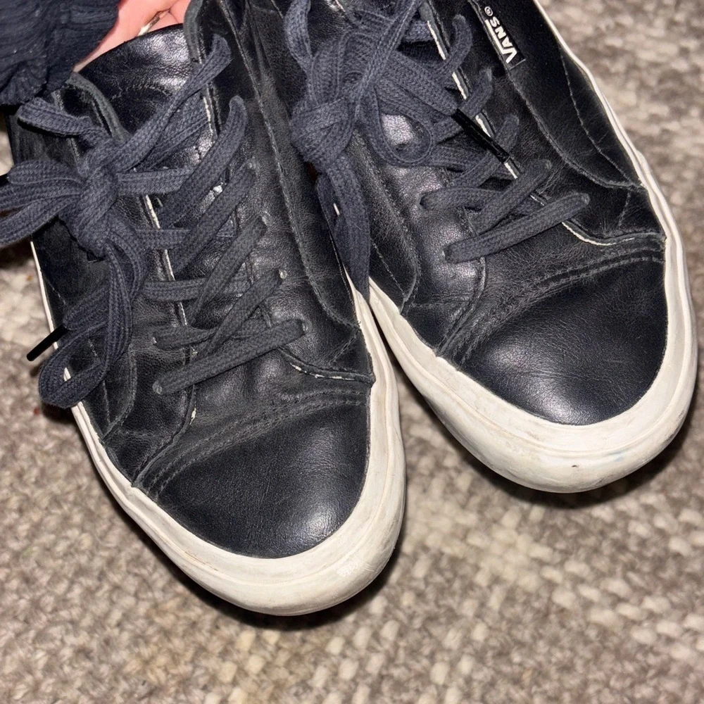 Vans Classic Black and White Sneakers
